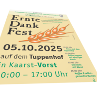 Erntedankfest auf dem Tuppenhof